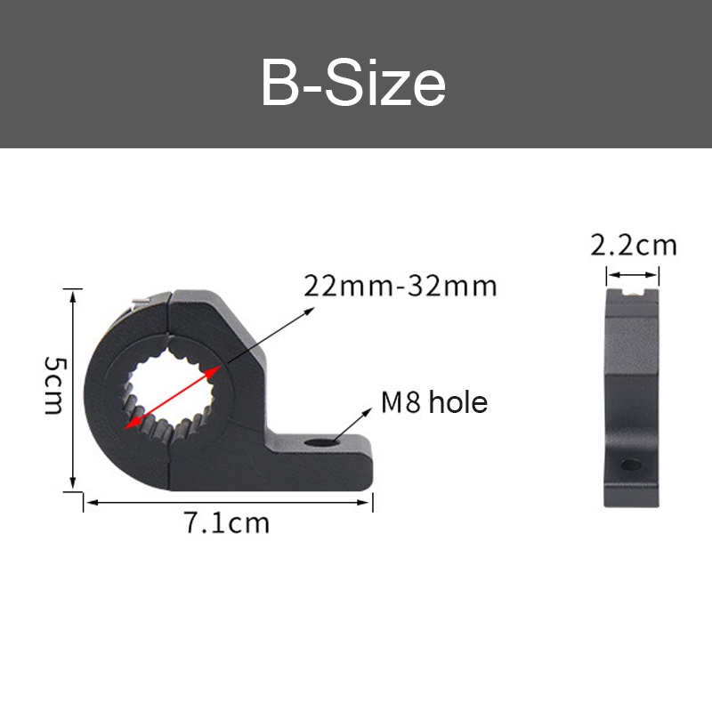 Giá Đỡ Đèn Mini Chuyên Dụng Cho Xe Mô Tô