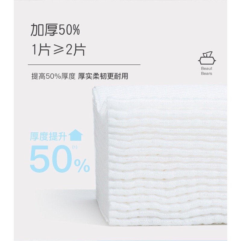 (Gói 100 khăn) Khăn mặt cotton dùng một lần, lau khô, lau ướt, giấy lau mặt dùng 1 lần loại dày