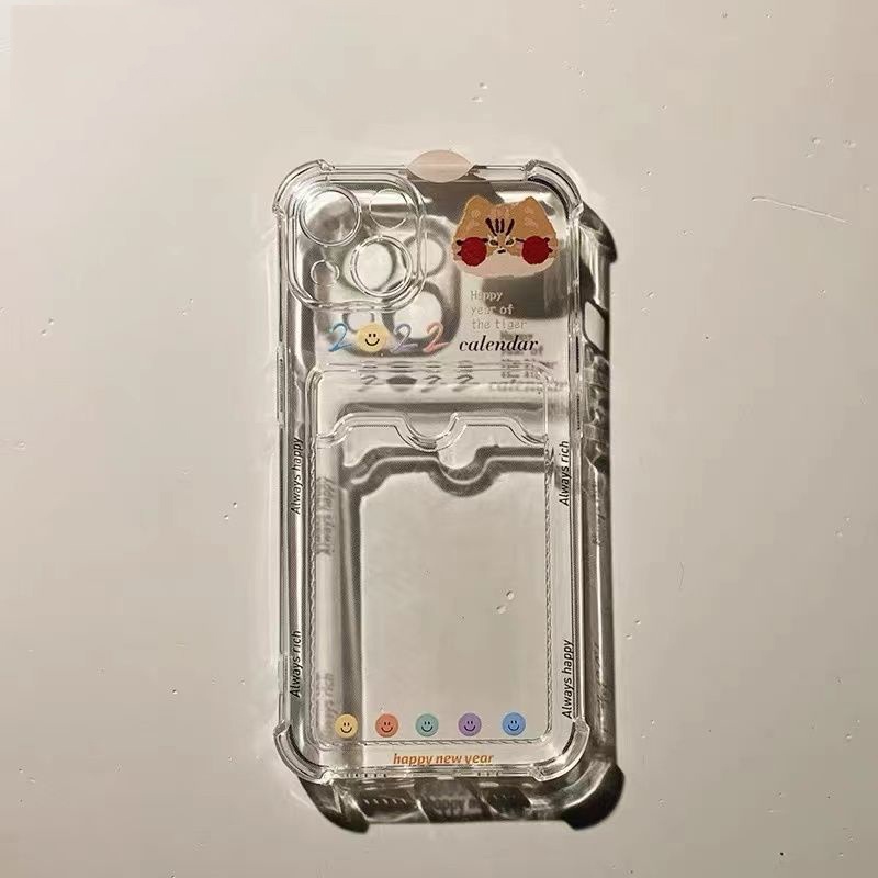 Ốp Điện Thoại TPU Silicone Mềm Trong Suốt In Hình Mèo Hoạt Hình Cho IPhone 13 12 11 Pro max/8 7 Plus/XS/X/XR/SE 2020/6 6S