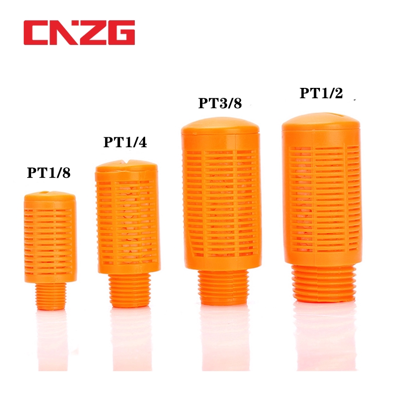 Bộ giảm thanh ống xả khí nén CNZG 1/8&quot; 1/4&quot; 3/8&quot; 1/2&quot; chuyên dụng
