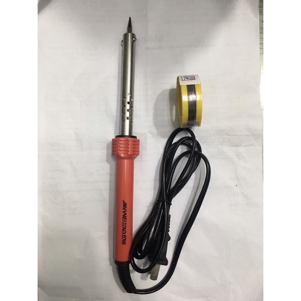 Mỏ Hàn Thiếc Chì Điện Mini 60W ( Tặng 1 cuộn thiếc)