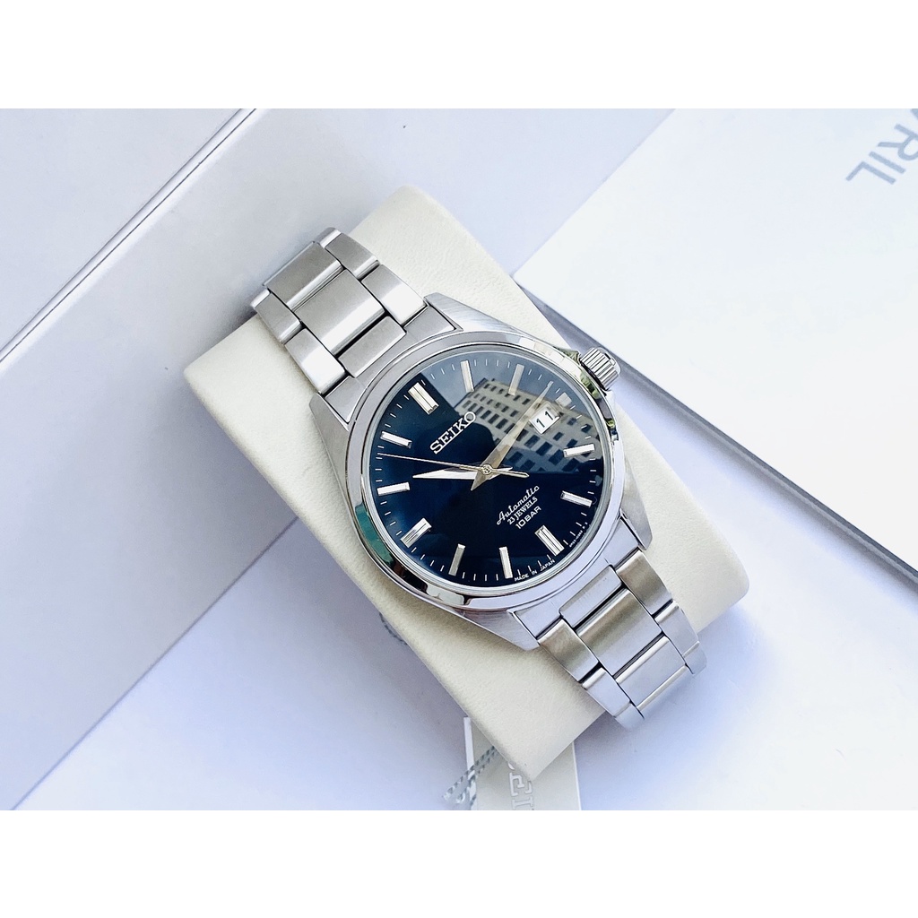 Đồng hồ nam chính hãng Seiko Spirit Automatic SZSB013 xanh dương - Máy cơ  tự động - Kính cứng cường lực | Shopee Việt Nam