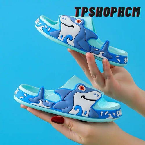 Dép Cá Mập Baby Shark Bánh Mì Đế Mềm Chống Trượt Full nhiều màu sắc siêu hot cho bé