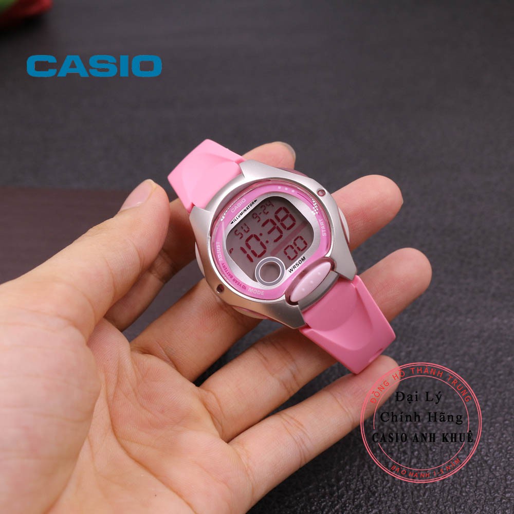 Đồng Hồ Nữ Casio LW-200-4BVDF Dây Nhựa Pin 10 Năm