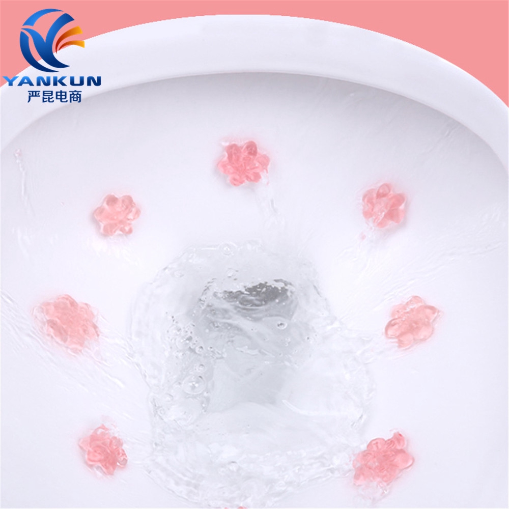 Sản phẩm gel nước rửa toilet hình bông hoa sáng tạo độc đáo
