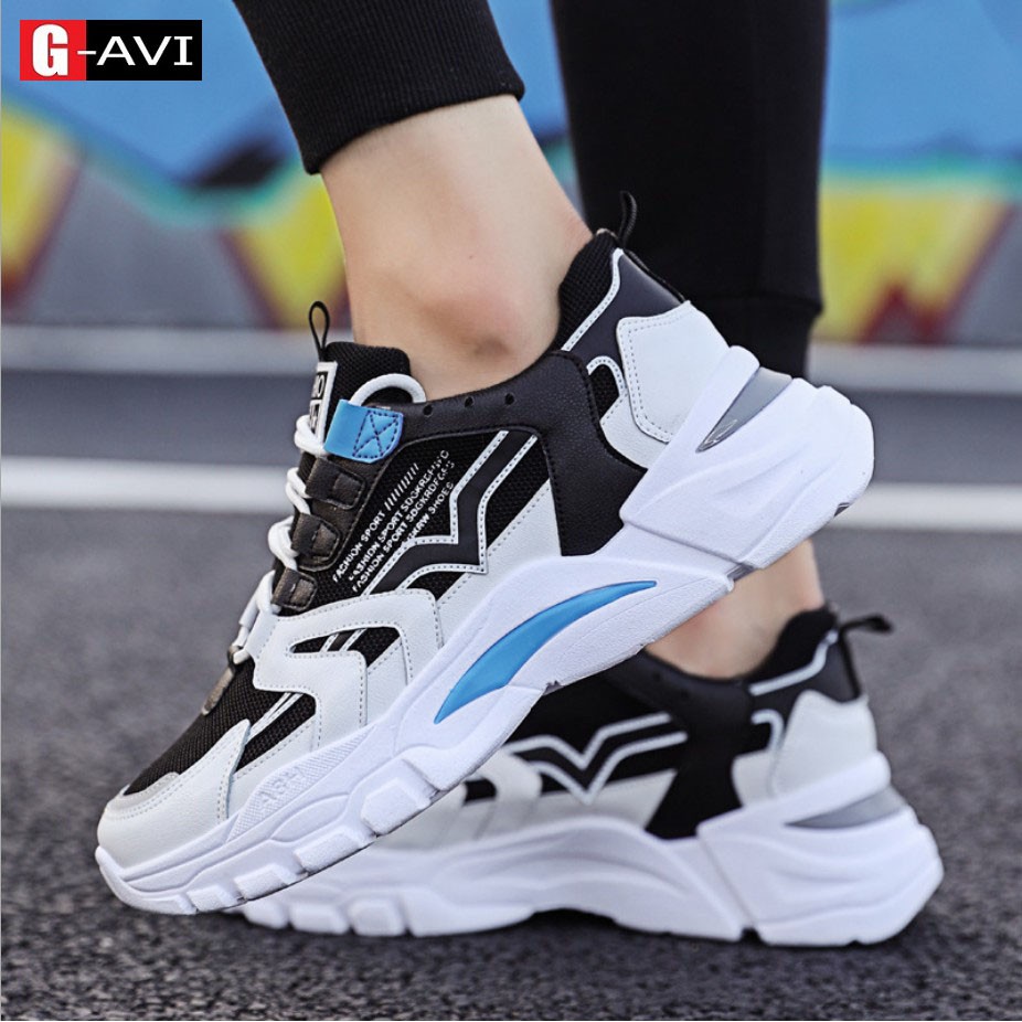 Giày thể thao nam tăng chiều cao, giày sneaker phong cách cá tính trẻ trung Avi364