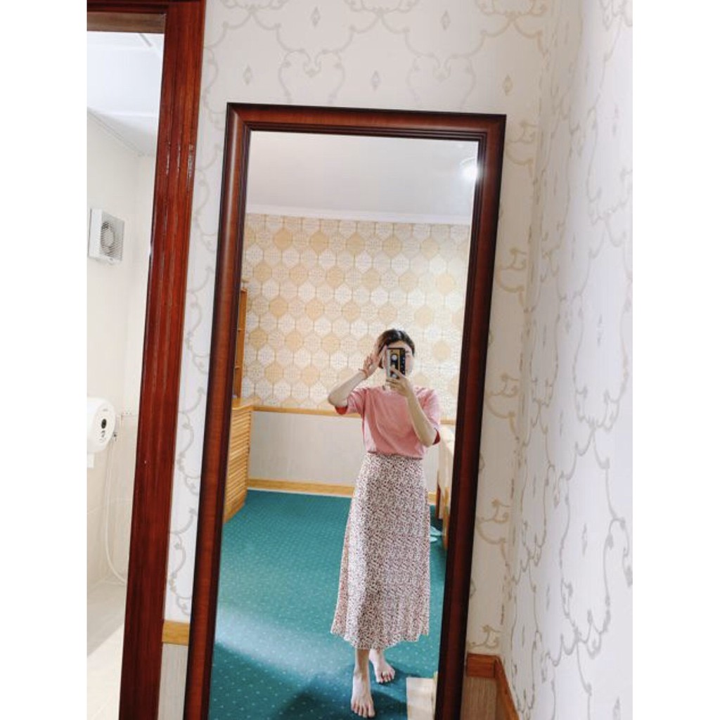 Chân Váy Hoa Nhỏ Eo Bo Chun 2 size S,M | BigBuy360 - bigbuy360.vn