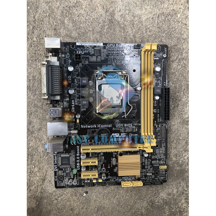 Combo bo mạch chủ h81 asus h81m-d socket 1150 + cpu G3240 (3M Cache, 3.10 GHz)