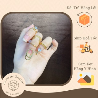 Nail Ring có sẵn - Nhẫn trang trí ngón tay