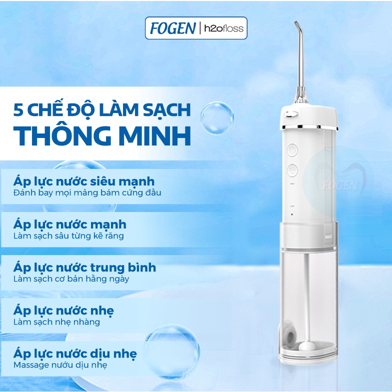 Máy Tăm Nước Mini FOGEN h2ofloss Nhập Khẩu Chính Hãng