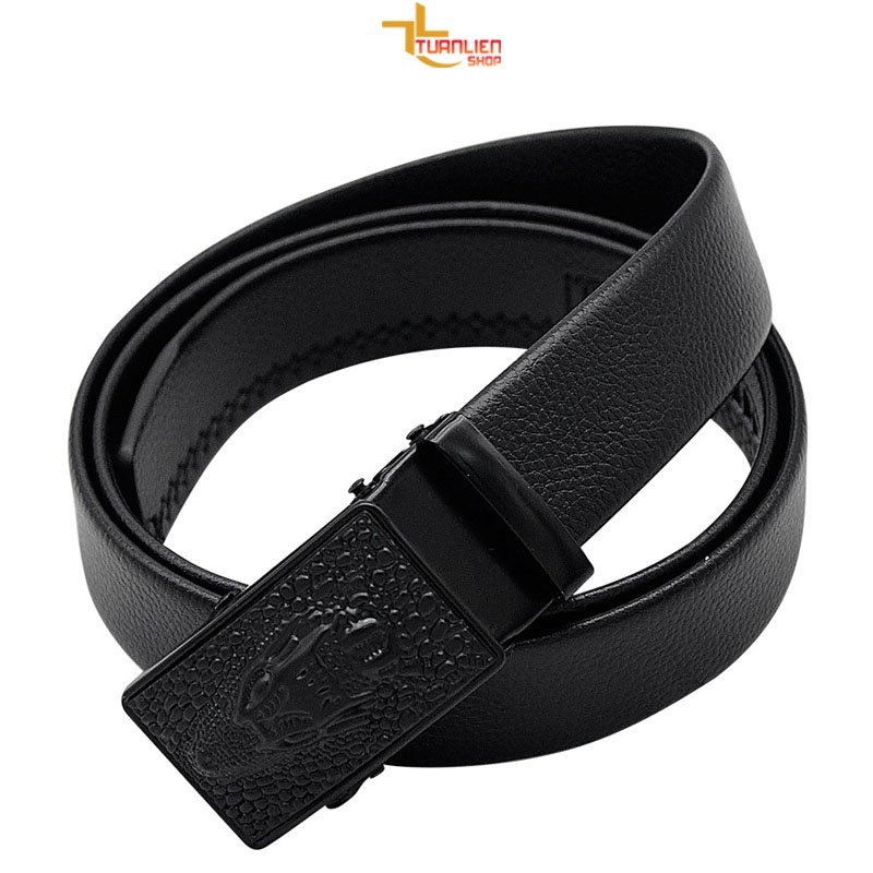 Thắt lưng nam cao cấp khóa tự động kiểu dáng thời trang dây lưng nam phong cách hàn quốc dây nịt da TL2V