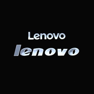 Miếng Dán Kim Loại Hình Logo Cho Laptop Lenovo