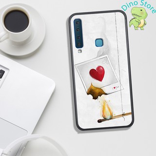 ỐP LƯNG SAMSUNG A7 2018/A9 2018 ,  IN HÌNH VẼ CÁCH ĐIỆU DỄ THƯƠNG, PHONG CÁCH ĐƠN GIẢN.