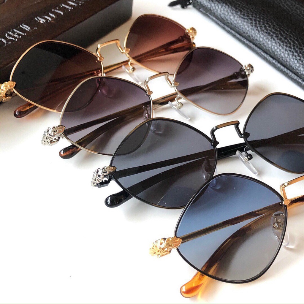Kính Mắt Thời Trang, Chrome Hearts, Unisex, Chống Nắng, Kính Chống Tia UV - donghokinhmat168