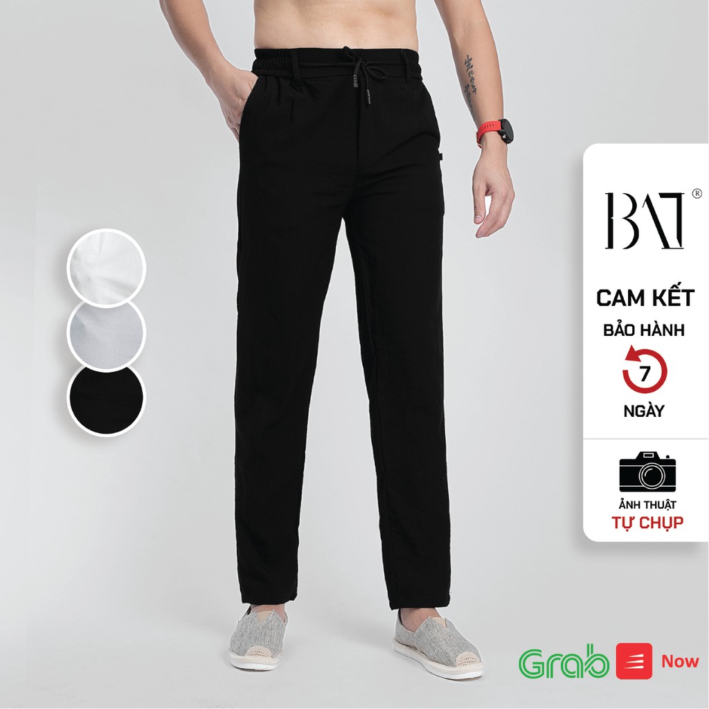 Quần Dài Nam Đũi Ống Suông, Cạp Chun ,Khuy Cài Chất Thoáng mát ,Sang Trọng Đi làm đi chơi đều đẹp