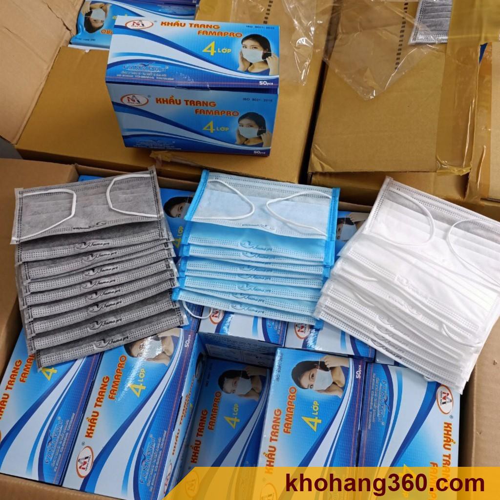 Khẩu trang Y Tế 4 lớp giấy Kháng Khuẩn