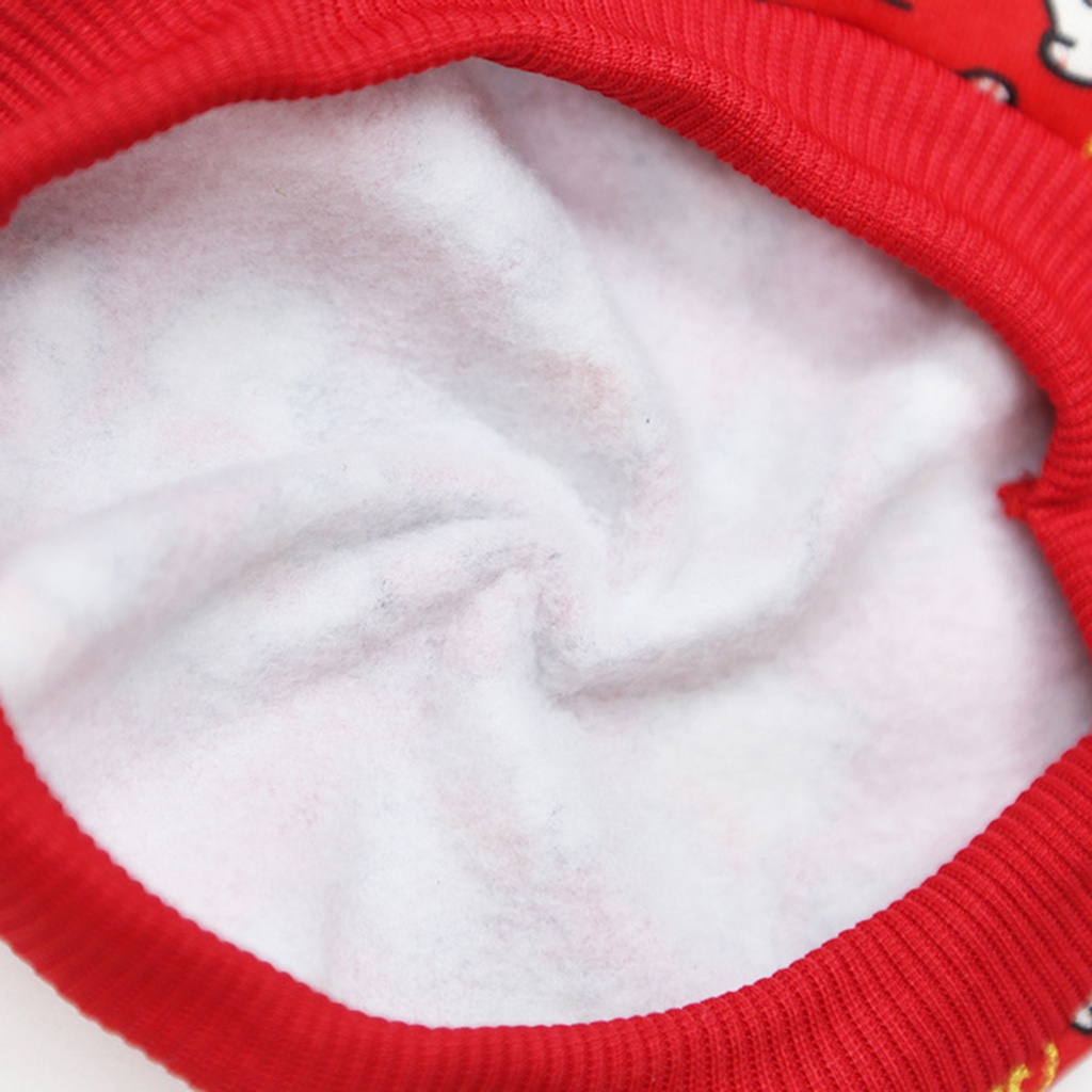 Áo Sweater Giữ Ấm Họa Tiết Hoạt Hình Phong Cách Trung Hoa Cho Thú Cưng