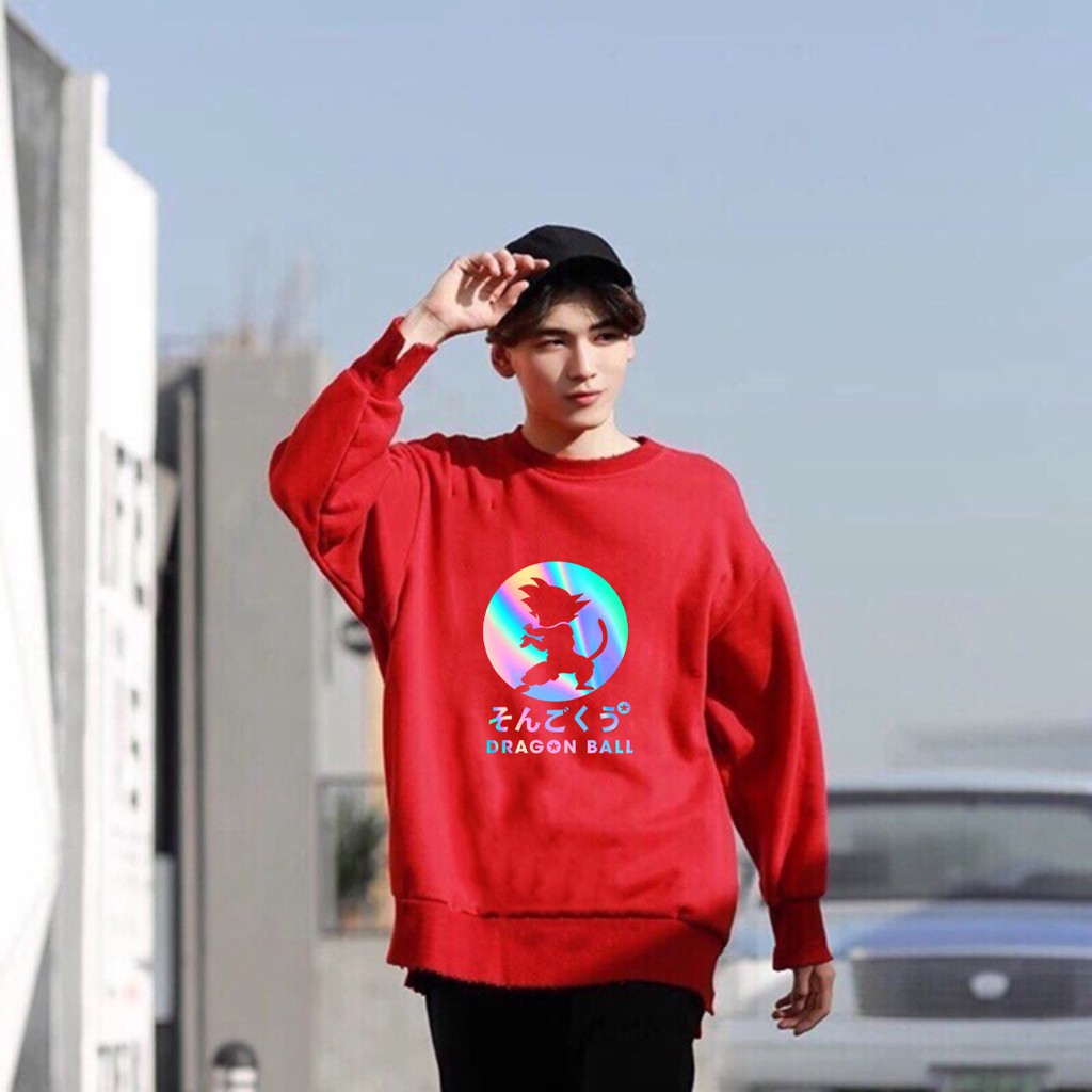 Áo Sweater Dragon Ball Phản Quang, Aó Nỉ Dài Tay Nam Nữ Cá Tính - AS44 | BigBuy360 - bigbuy360.vn