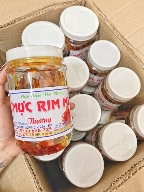 Mực rim me chuẩn Đà Nẵng có sẵn ở Hà Nội