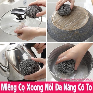Miếng Cọ Rửa Xoong Nồi Đa Năng Cỡ To [Thanh Mai Shop]
