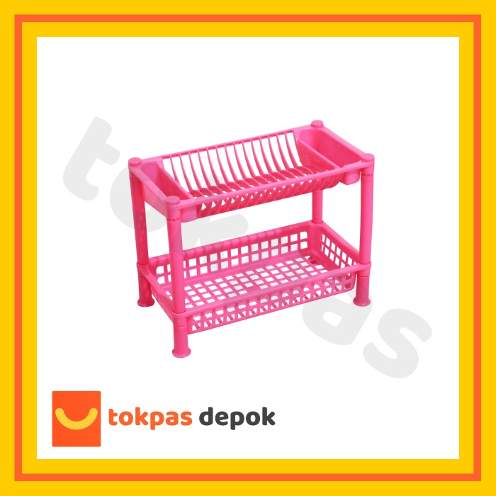 Bộ 2 Giá Đỡ Bằng Nhựa Có Thể Xếp Chồng Lên Nhau Shinpo 827 Pr 2 - Blue | BigBuy360 - bigbuy360.vn