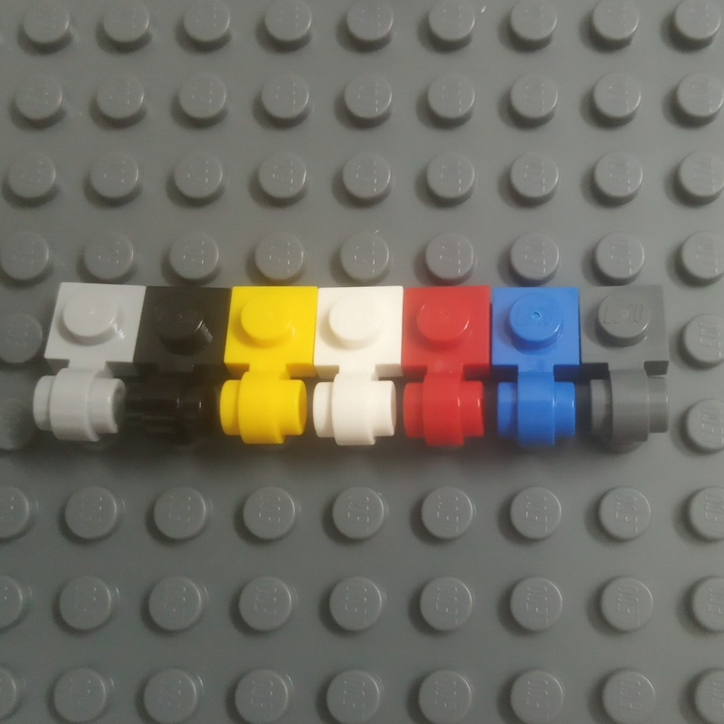 Lego Plate Modified 1 x 1 with Light Attachment - Thick Ring