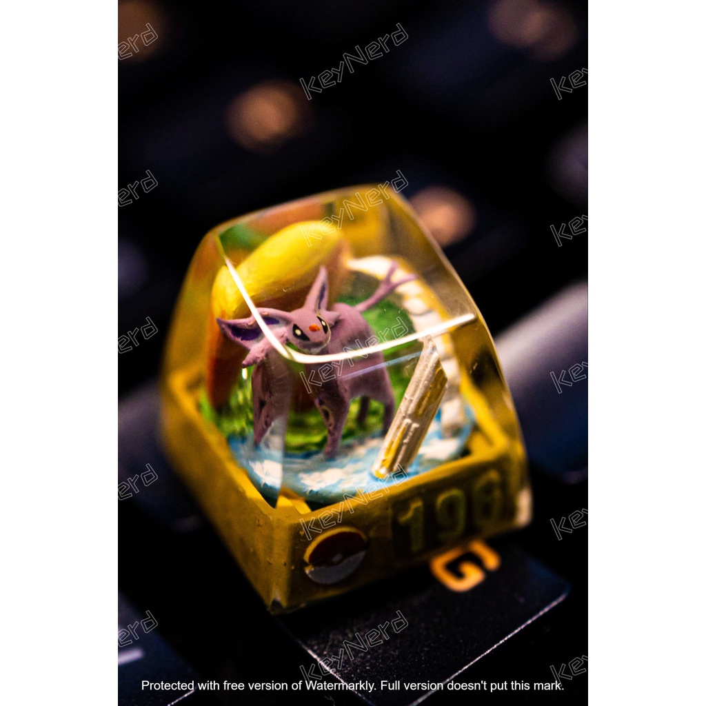 Keycap resin pokemon - nút bàn phím cơ - artisan
