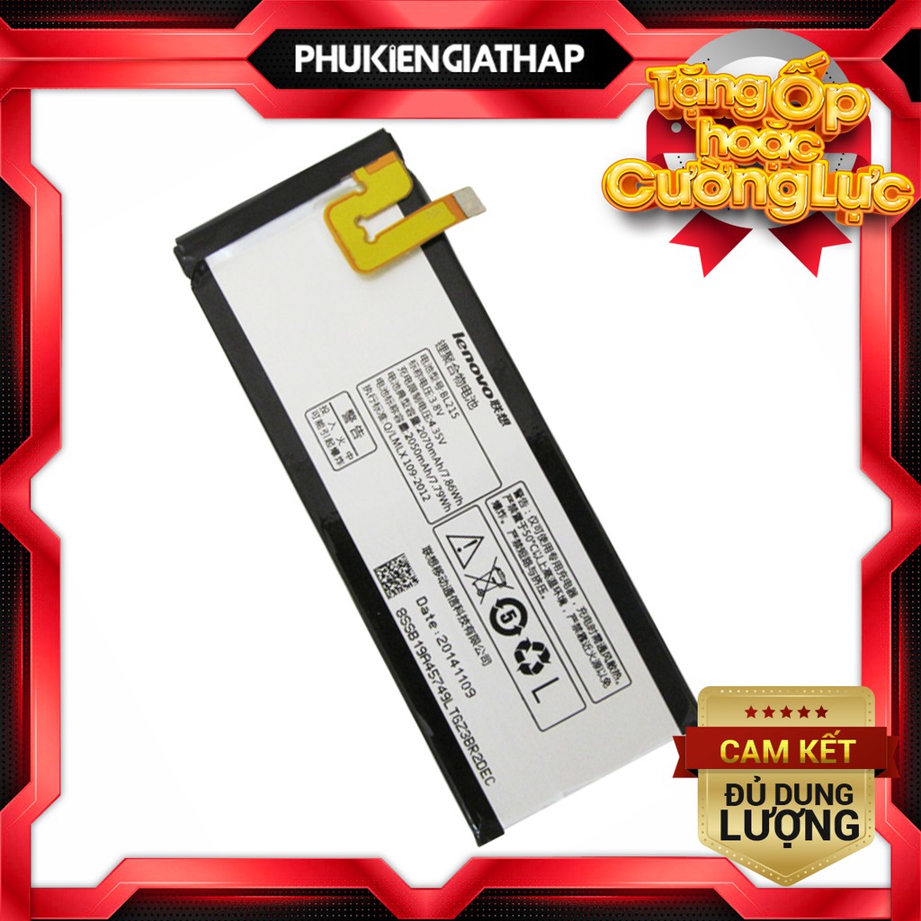 Pin Lenovo Vibe X S960/S968T (BL215) - 2070mAh