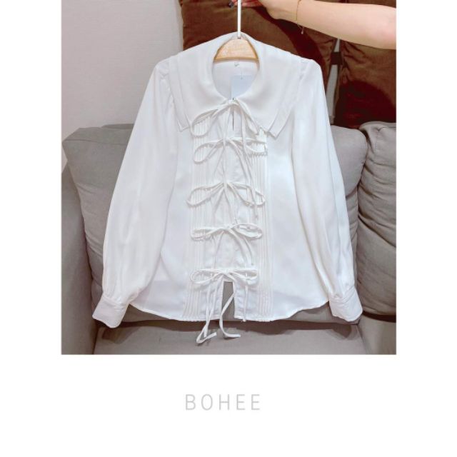 Áo sơmi trắng Bohee