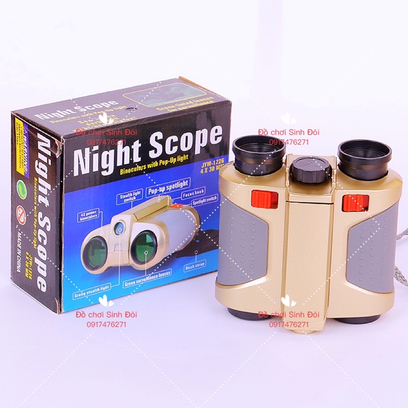 đồ chơi hộp ống nhìn có đèn