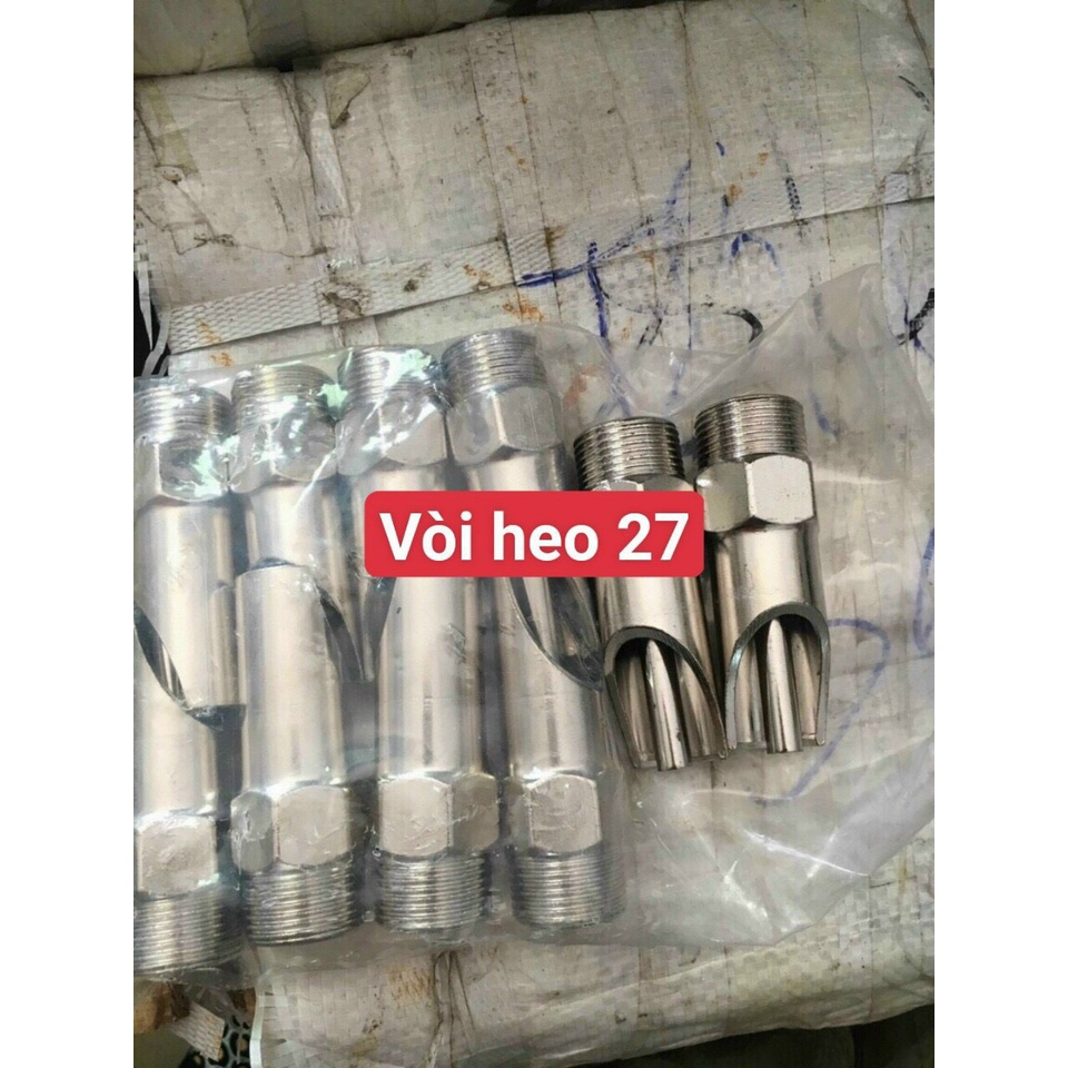 Ren 21, ren 27 - Vòi heo uống nước ( núm uống nước tự động cho lợn)