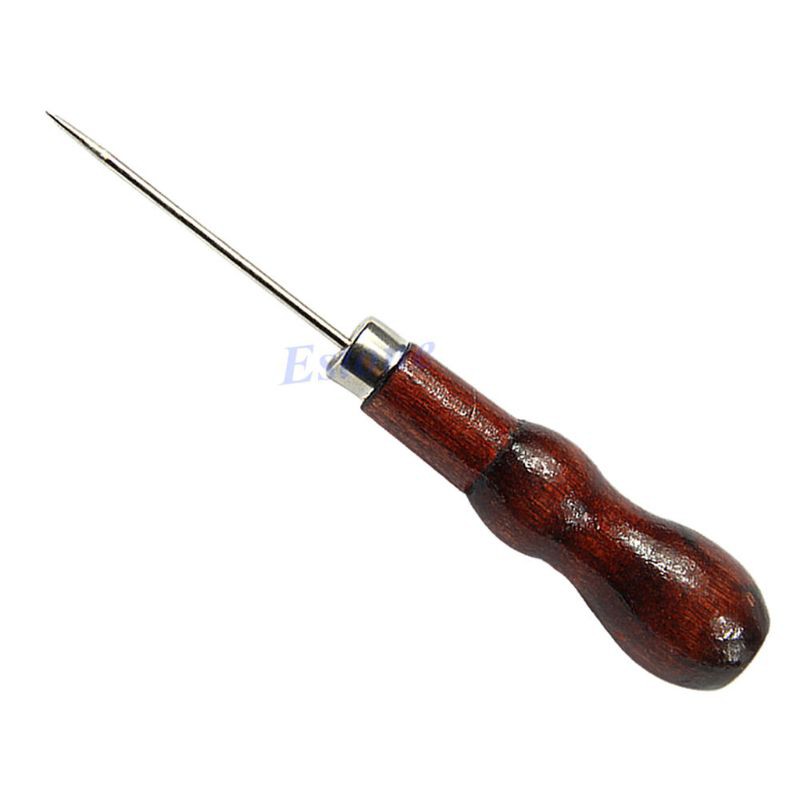 Dùi Đục Lỗ Làm Đồ Da Chuyên Dụng Tay Cầm Bằng Gỗ