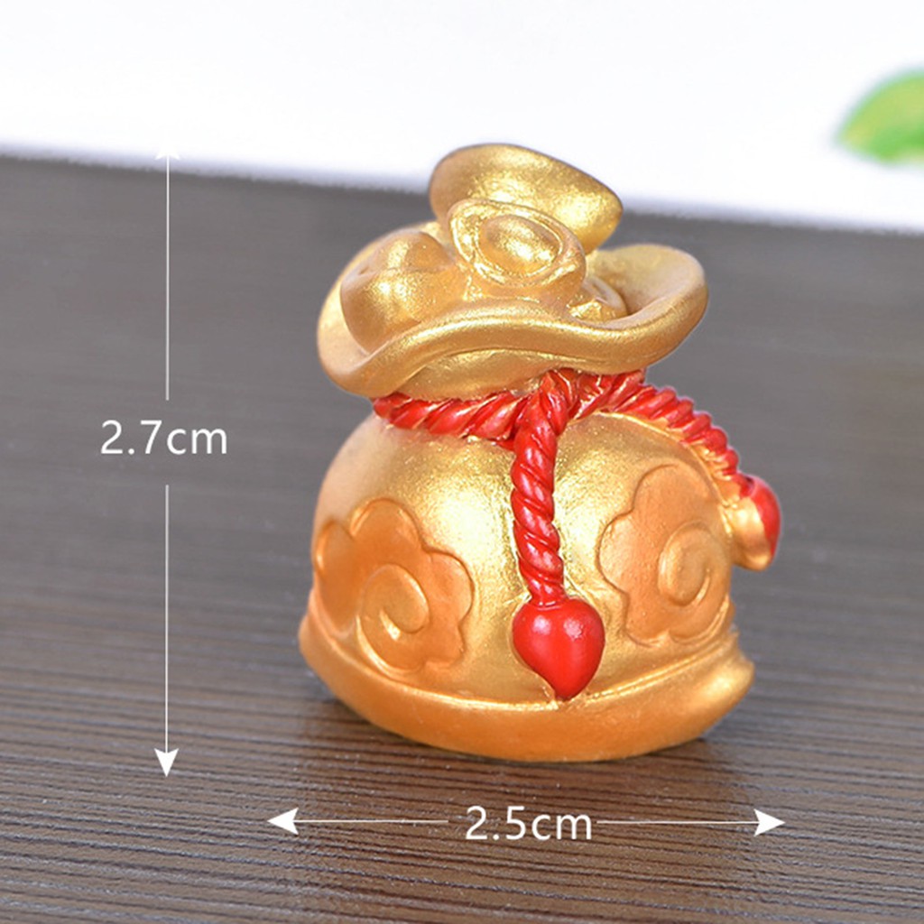 Mô hình trang trí hình dạng thỏi vàng bằng nhựa dùng trang trí nội thất