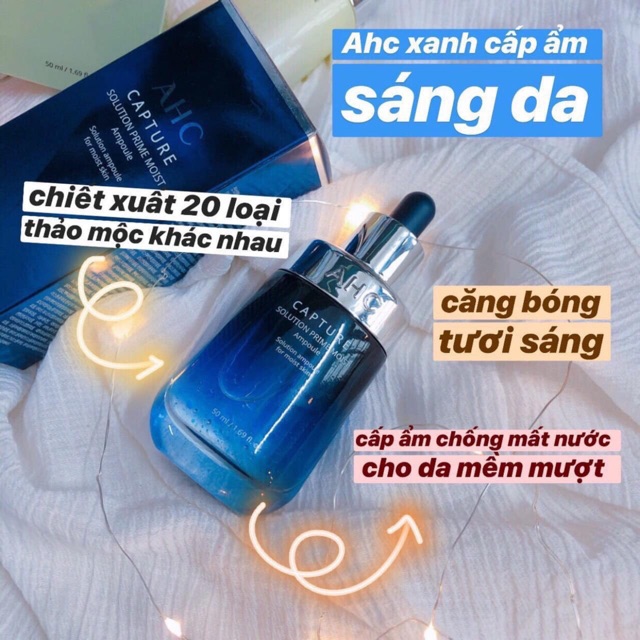 TINH CHẤT DƯỠNG DA Solution Ampoule của AHC