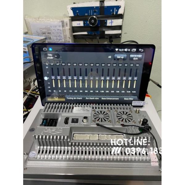 Màn hình Android Carfu G200/G200S Ram 3gb/4gb/32gb/64gb Liền cam 360 chip 8x 7862 cắm sim 5G siêu khủng ver 2022