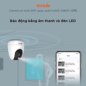 Camera IP Wifi Tenda CP3 Full HD 1080P 360°