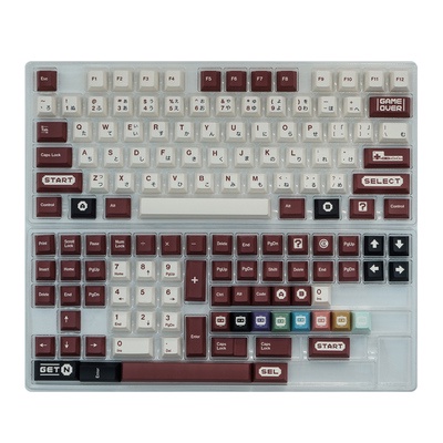 Keycap Cho Bàn Phím Cơ Gameover Thick PBT Dyesub 141 Phím Cherry Profile Của EZPC