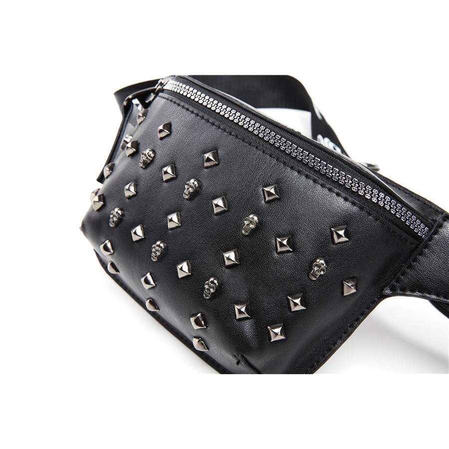 Túi bao tử đeo chéo trước bụng hông mini thời trang da cao cấp chính hãng phù hợp đi chơi đi làm | BigBuy360 - bigbuy360.vn