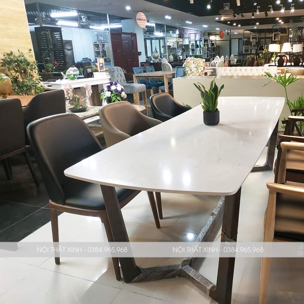 Bàn ăn CONCORDE mặt đá