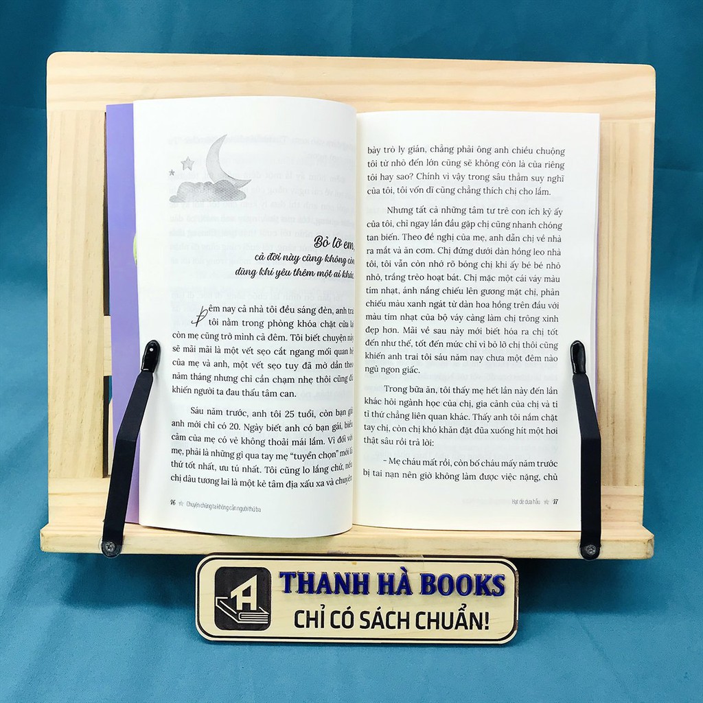 Sách - Chuyện Chúng Ta Không Cần Người Thứ Ba (Kèm Bookmark) - Lời khuyên cho những người đang yêu - Thanh Hà Books HCM