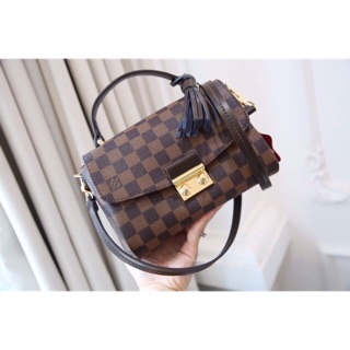 Túi L.V cặp croisette spsl fullbox size 25 nét căng