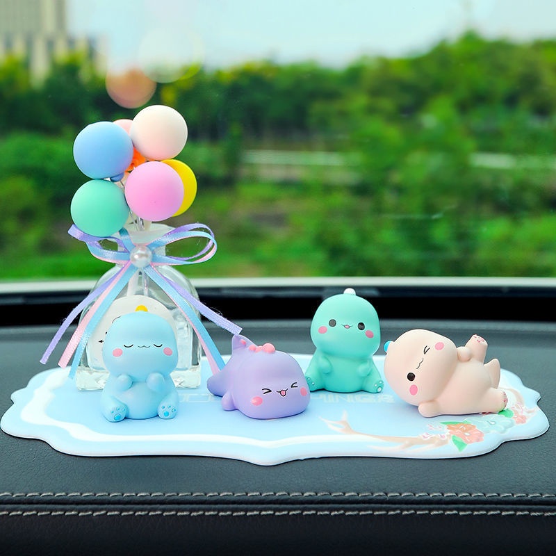 Mô Hình Khủng Long Bằng Nhựa Resin Dễ Thương Dùng Trang Trí Nhà Cửa / Xe Hơi