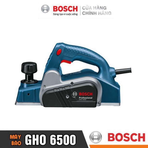 [HÀNG CHÍNH HÃNG] Máy Bào Điện Bosch GHO 6500 (650W) , Giá Cạnh Tranh, Chất Lượng Hàng Đầu