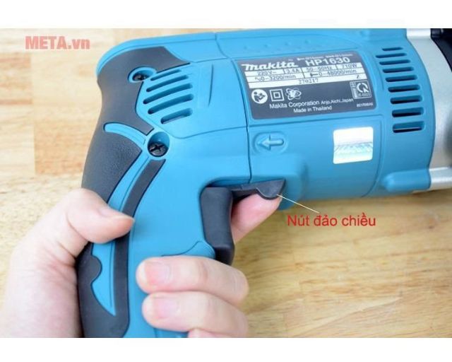 Máy khoan tốc độ cao makita 16mm HP1630