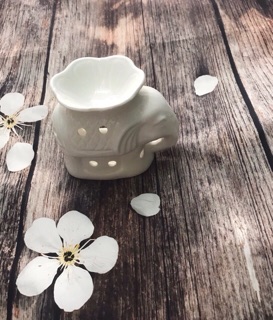Đèn xong tinh dầu( tặng 1 lọ tinh dầu  + nến)