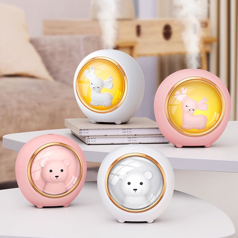 Fnelse Cute Bear Humidifier USB Aroma Diffuser 200ML