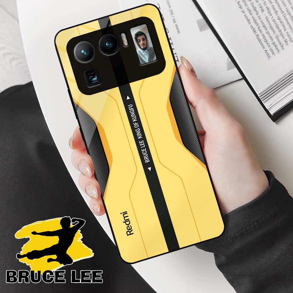 Ốp lưng điện thoại Xiaomi Mi 11 Ultra - Bruce Lee edition, chất liệu kính cường lực
