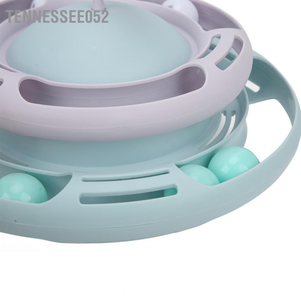 Hàng Sẵn Đồ Chơi tháp banh lật đật mới dễ thương cho mèo Đồ chơi bàn xoay cho mèo đa chức năng an toàn có gậy vui nhộn【Tennessee052】