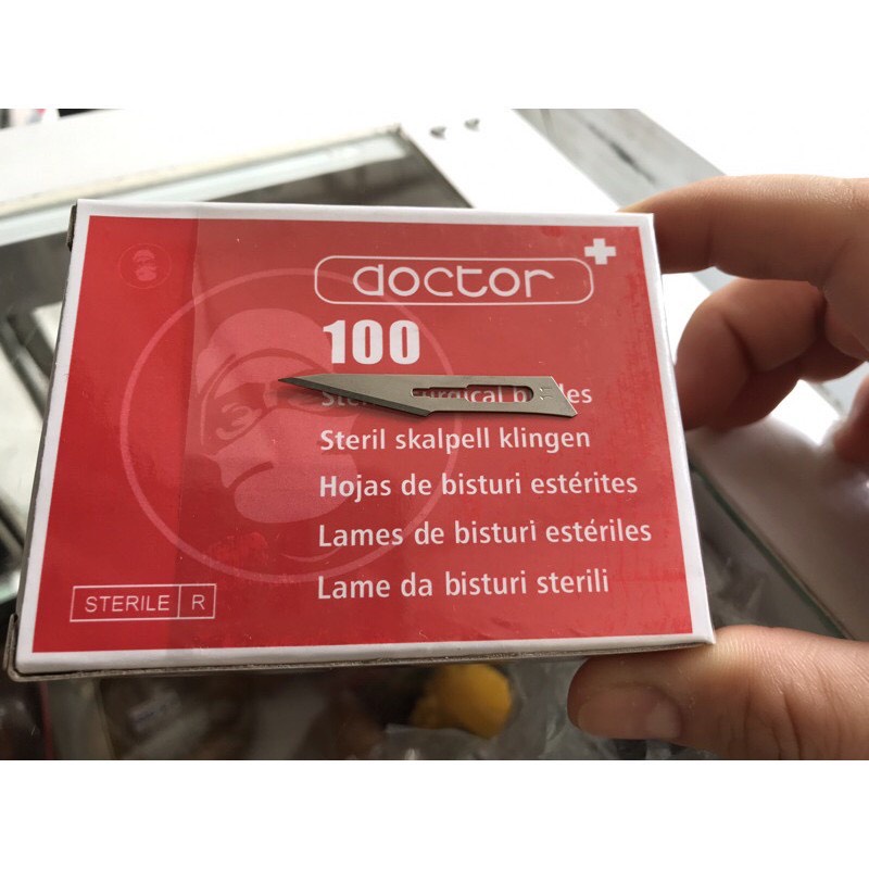 Dao Số 11, Dao Nặn Mụn Doctor Dùng Cho Spa Và Phẫu Thuật