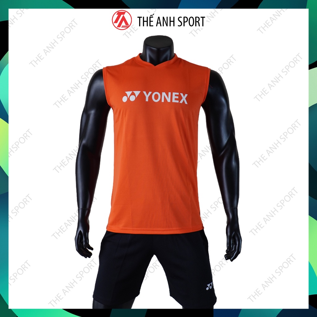 Áo cầu lông training sát nách, áo yonex tập luyện và thi đấu cầu lông mùa giải 2022